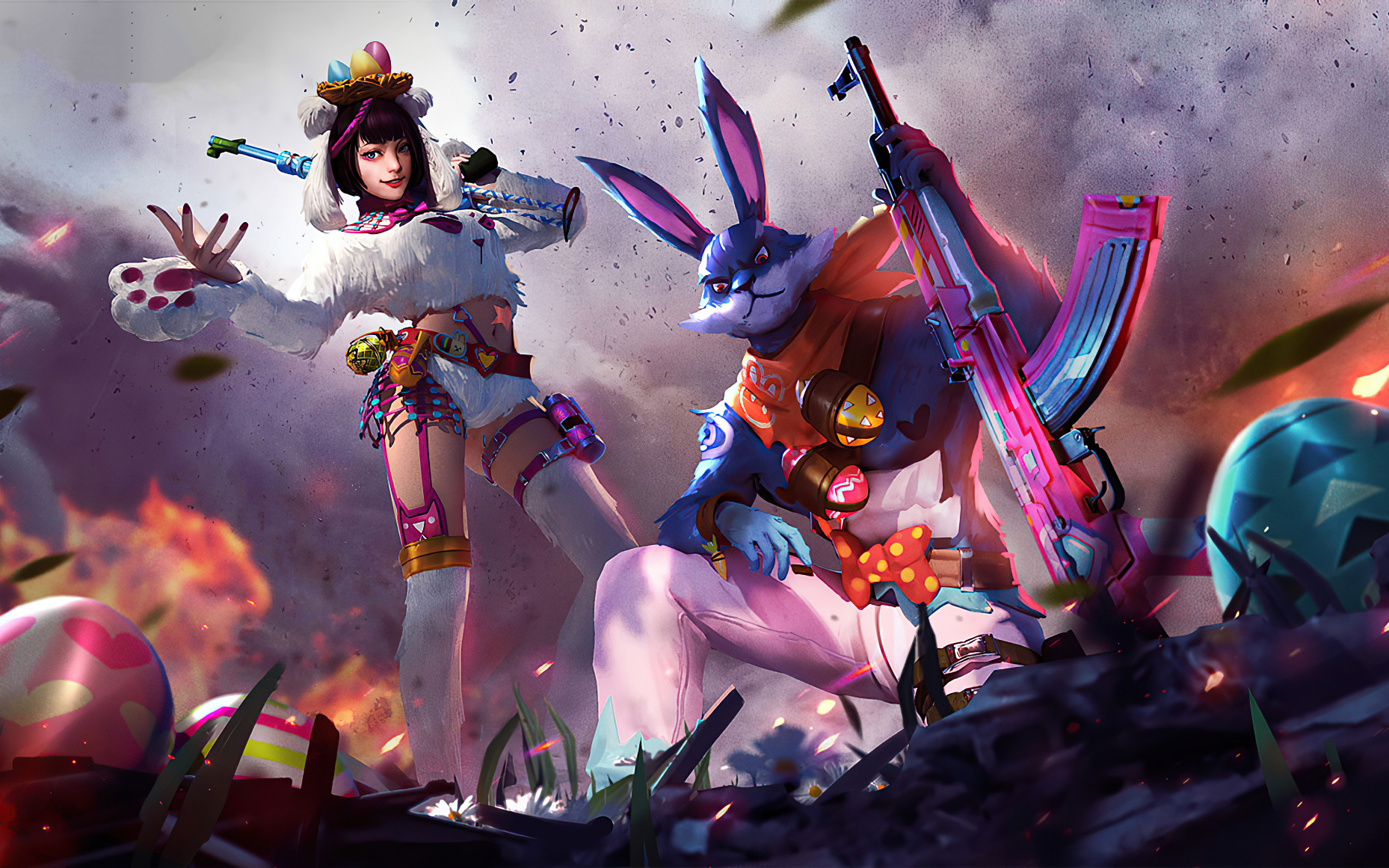 Personajes con temática de evento especial